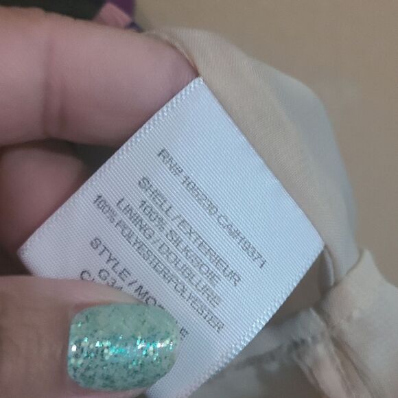 Joie Multicolor Silk Striped Sleeveless Top - Picture 3 of 10